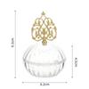 Handheld Gold Hollow Box European Style Packaging Gift Box Candy Container Box  Wedding Table