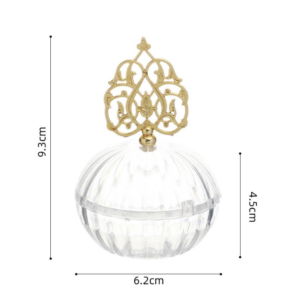 Handheld Gold Hollow Box European Style Packaging Gift Box Candy Container Box  Wedding Table
