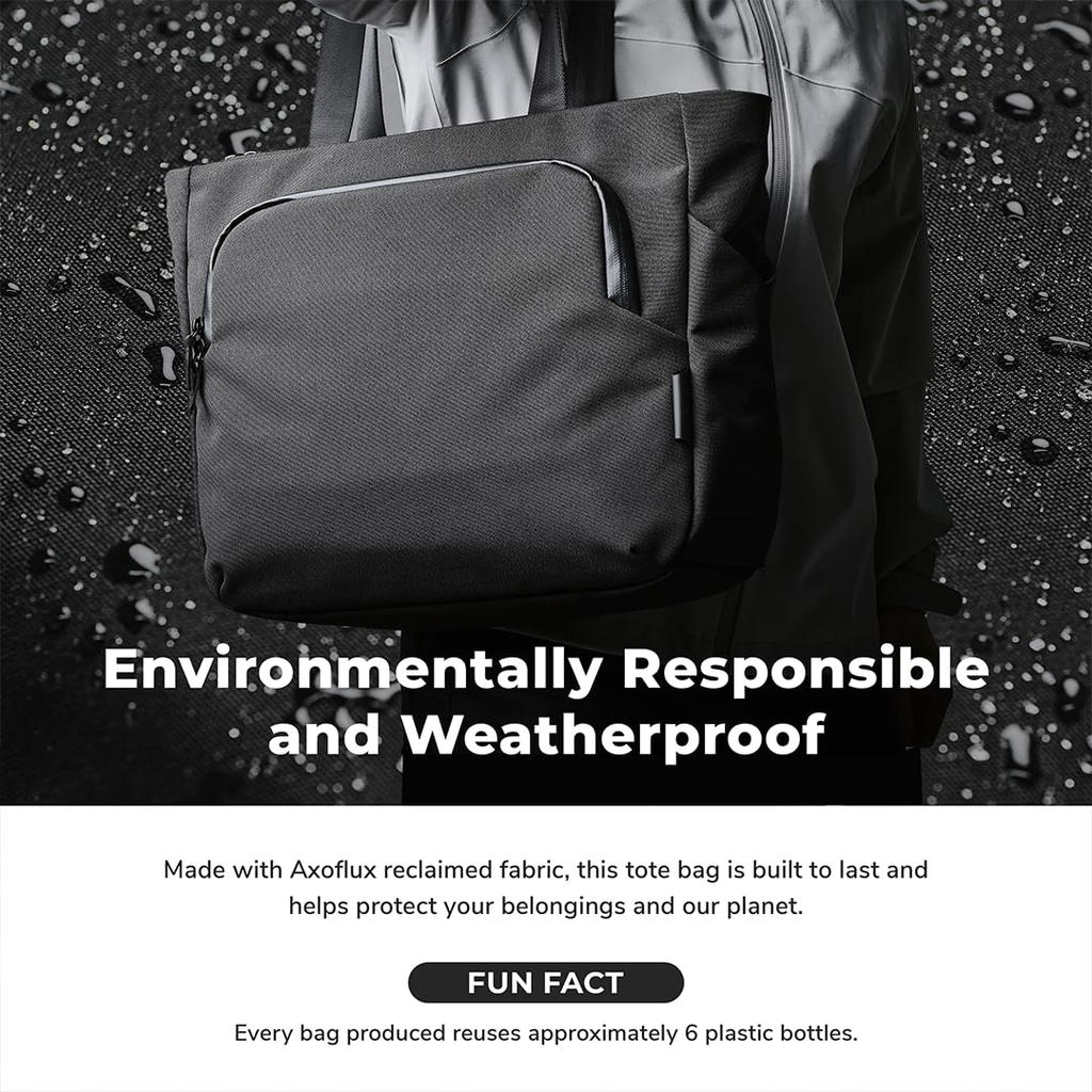 Сумка-тоут Сумка через плечо BRAVO TOTE ЧЕРНАЯ [ALPAKA] Мужская (01. черный)