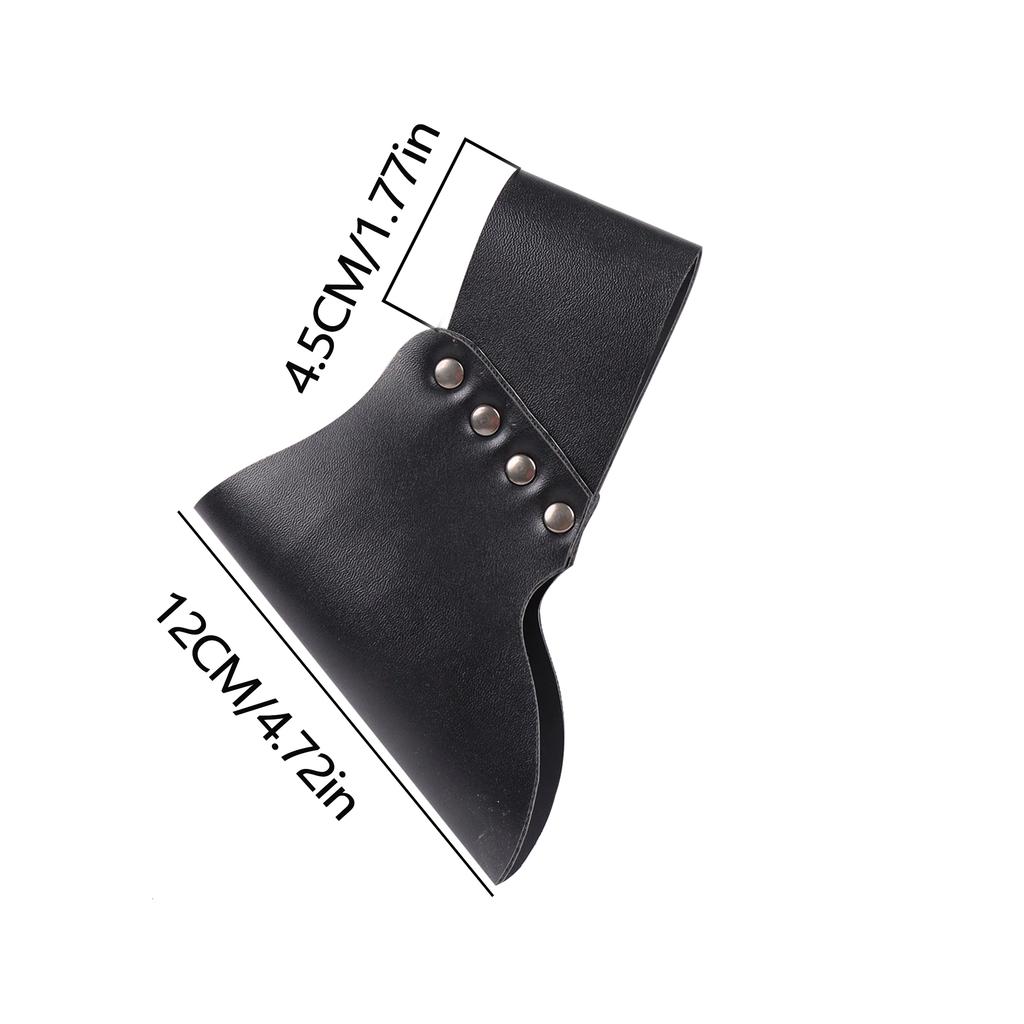 Средневековые аксессуары для ремня Рыцарская двойная задняя лягушка для ножен меча Сиденье из ПУ кожи Пряжка для меча Кобура для ремня Викинг Ролевая игра