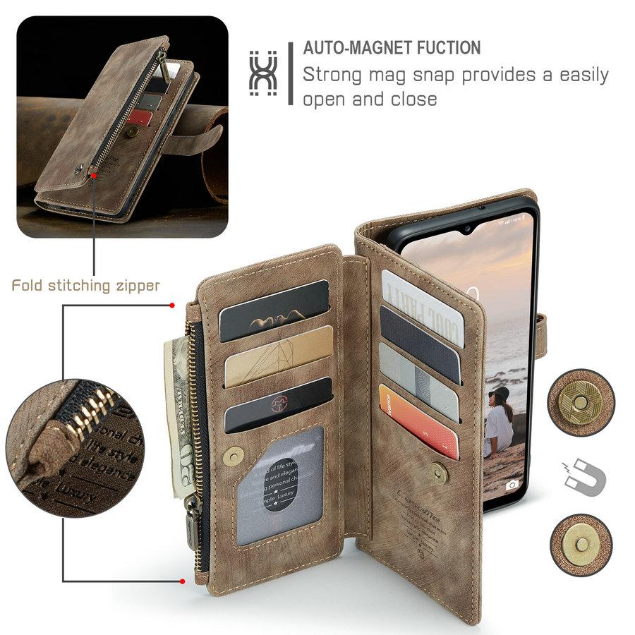 Top Seller 2022 for VIVO X80 Pro Zipper Mobile Case With Smart Wireless Cards Slots Magnetic Cover for VIVO X8 Pro X70 X60 Pro