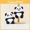 Cute And Cuddly Panda Plush Toy Keychain Soft Pp Cotton Stuffed Animal Doll