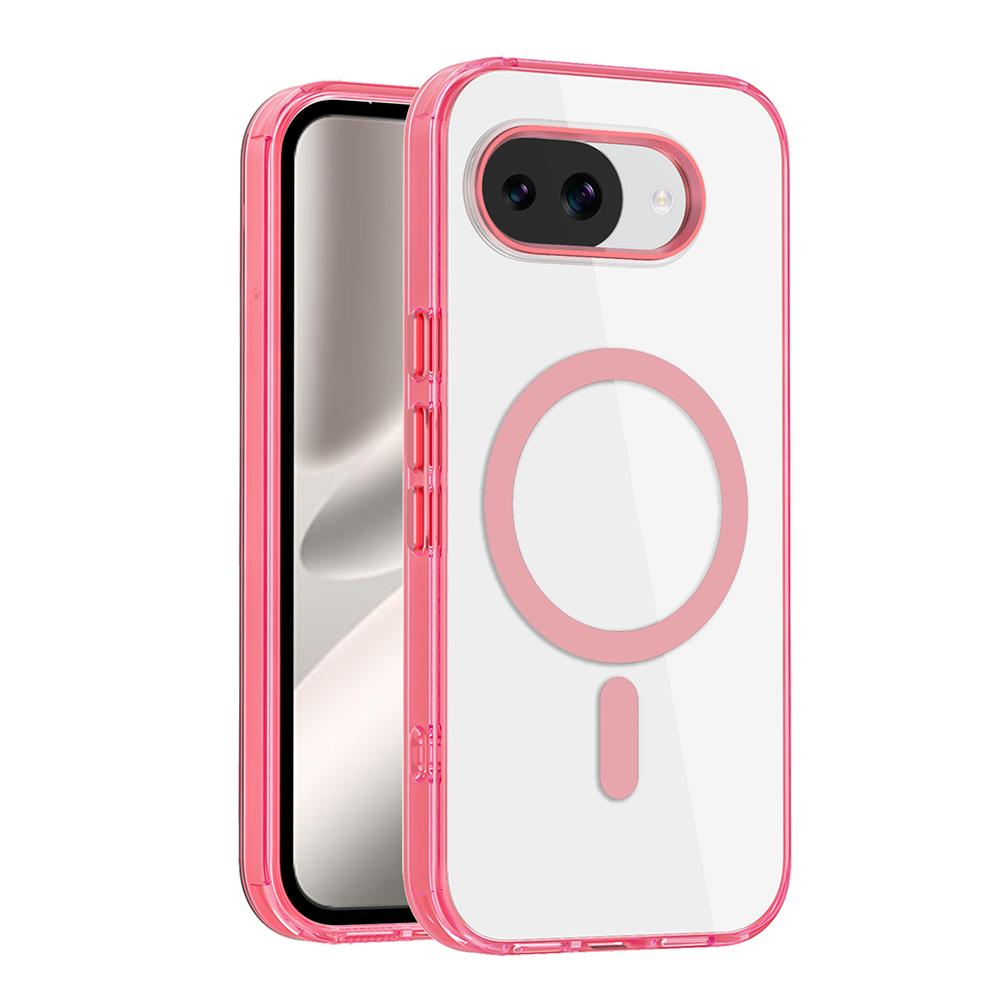 Clear Acrylic For Magnetic Case For Google Pixel 10 Pro XL 10A 9A Wireless Charging Shockproof Hard Bumper Cover