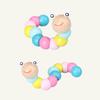 Colorful Wooden Twisty Caterpillar: Educational Toy for Toddlers
