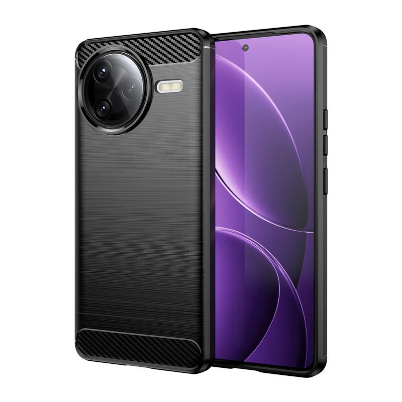 Для Poco F7 Ultra 5G Чехол для Xiaomi Poco F3 F4 F5 F6 F7 Pro Чехол из углеродного волокна Противоударный силиконовый бампер для Poco F7 Ultra