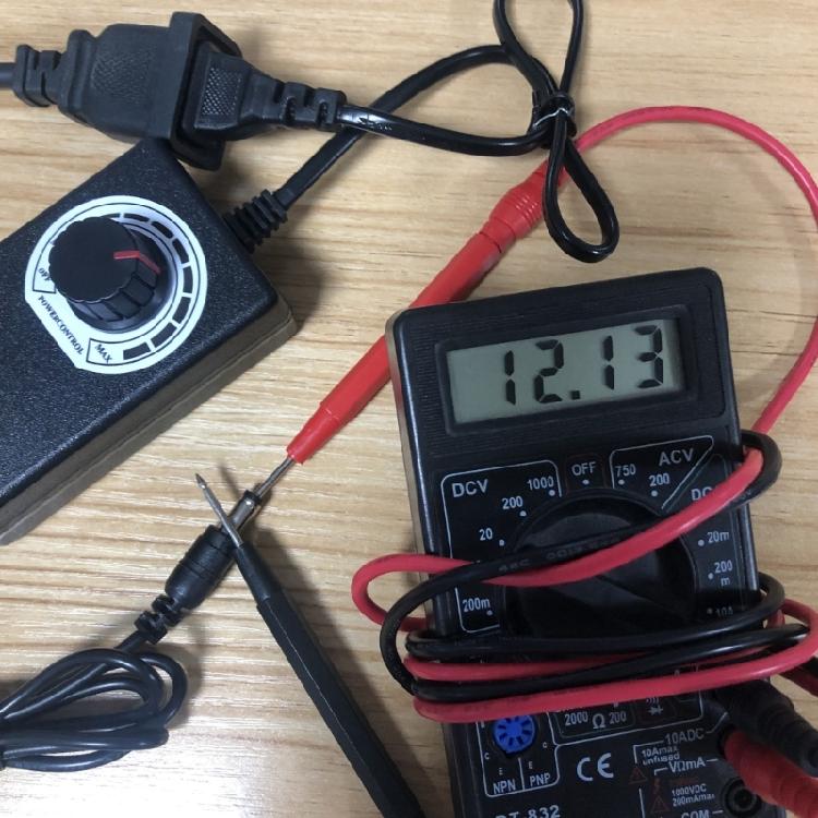 AC 100-240V в DC 4V-12V 2A 5.5x2.1мм Регулируемый адаптер питания для вентилятора