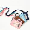 With Neck Lanyard Card Bag Zipper Bag Card Case New Coin Purse Student