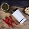 Electric Coffee Bean Grinder Grain Beans Mill Espresso with Brush White