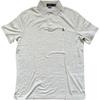 Polo Solid Color Logo Embroidered Short Sleeve Polo Shirt Men Tops Gray 710666999-007