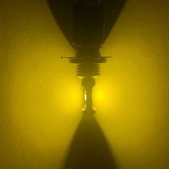 2шт H3 светодиодные фары желтого света высокой яркости 30W IP67 водонепроницаемый