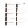 10Pcs Motor Carbon Brush For Automobile Heater Blower Fan Air-Blower Replacement Tools 8*9*20Mm