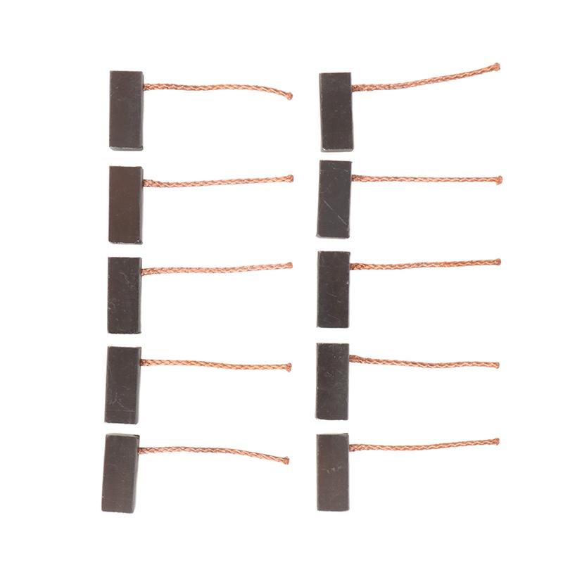 10Pcs Motor Carbon Brush For Automobile Heater Blower Fan Air-Blower Replacement Tools 8*9*20Mm