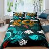 Dragon Duvet Cover Set 3D Print Dragon with Cloud Pattern Chinese Ancient Mystery Animals for Boys Girls Polyester Bedding Set