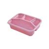 4 Compartments Stackable Snack Boxes Reusable Meal Prep Containers Portable Kids Bento Box