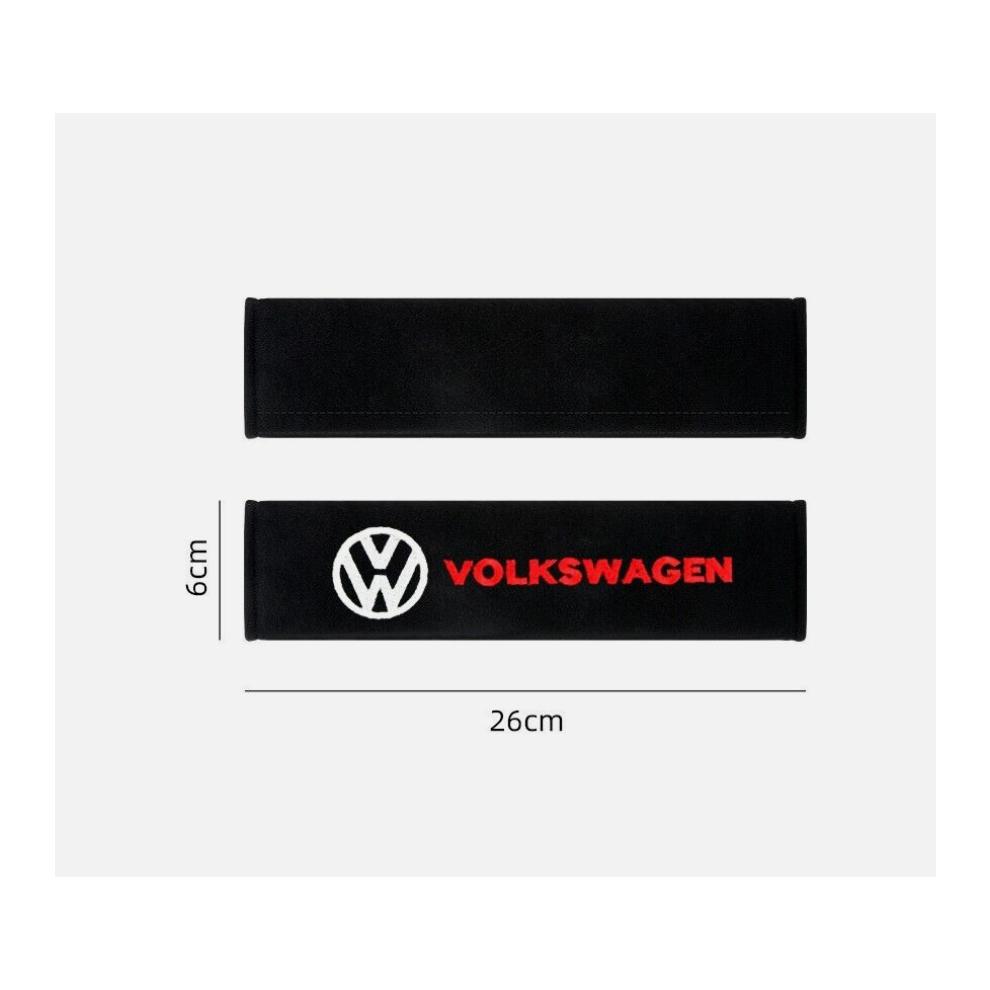 Vintage VW Embroidered Seat Belt Pads, High Quality 2 pcs T5, T4 Camper van Golf