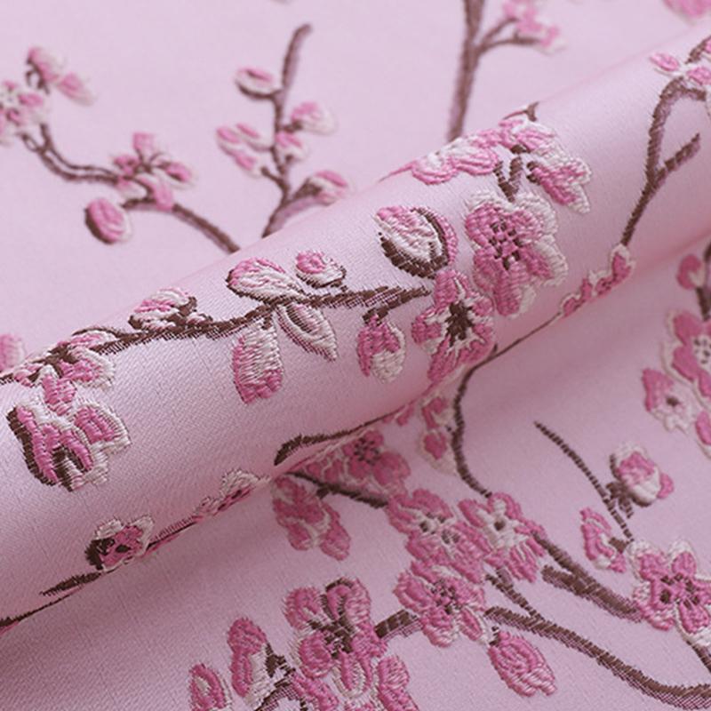 100*145 см шелковая атласная парчовая ткань роскошный жаккард ретро китайский стиль цветочная вышивка ткань сделай сам чонсам кимоно одежда