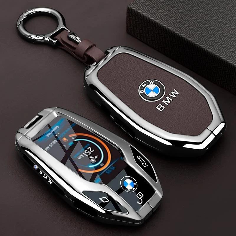 Светодиодный Дисплей на Ключ для Автомобиля Для BMW 5 7 Серии G11 G12 G30 G31 G32 i8 i12 i15 G01 G02 G05 G07 X3 X4 X5 X7 Аксессуары для Интерьера