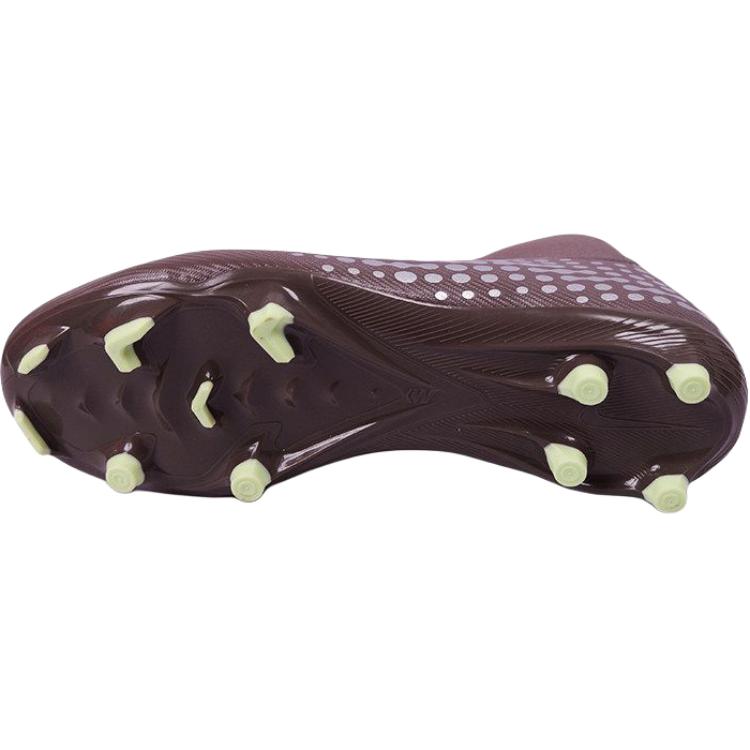 Nike Младший. Футбольные бутсы Mercurial Superfly 10 Academy High MG GS Kylian Mbappé Pack Детские Коричневый Сливовый-Затмение Металлик-Серебристый HF3417-200