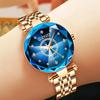 2023 Fashion Watch for Women Luxurious Brand Quartz Stainless Steel Blue Elegment Small Dial Women's Watch