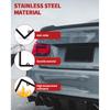 Chrome License Plate Frame Made Of Zinc Alloy Metal, Universal Car Accessories,1 Pack License Plate Holder Never Rust And Unbreakable With Metal