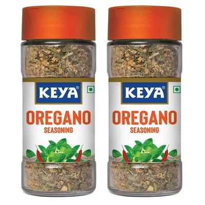 Приправа Keya Oregano | Стеклянная бутылка | Премиальные травы и специи | 50 г, упаковка 2