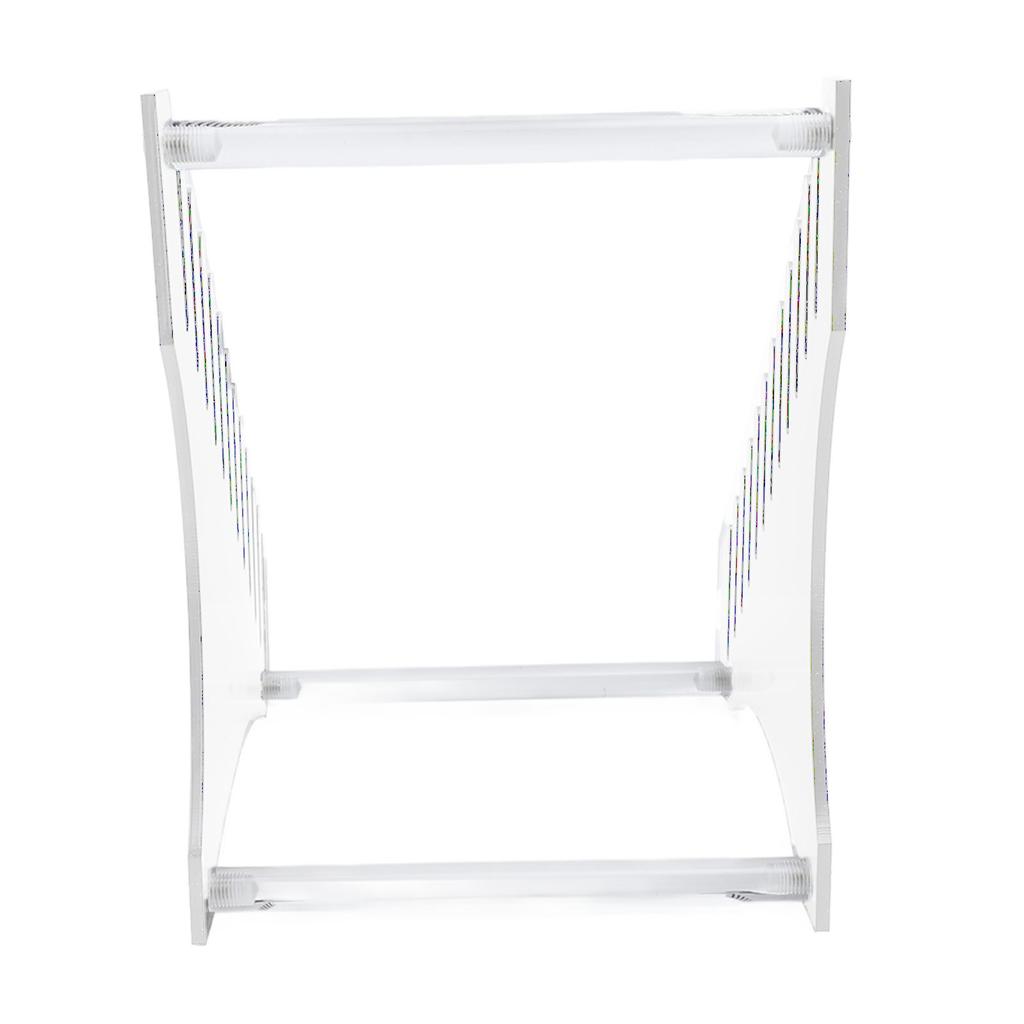 Держатель для хранения пластинок, 12 слотов, акриловый органайзер для виниловых пластинок, простая сборка, подставка для пластинок