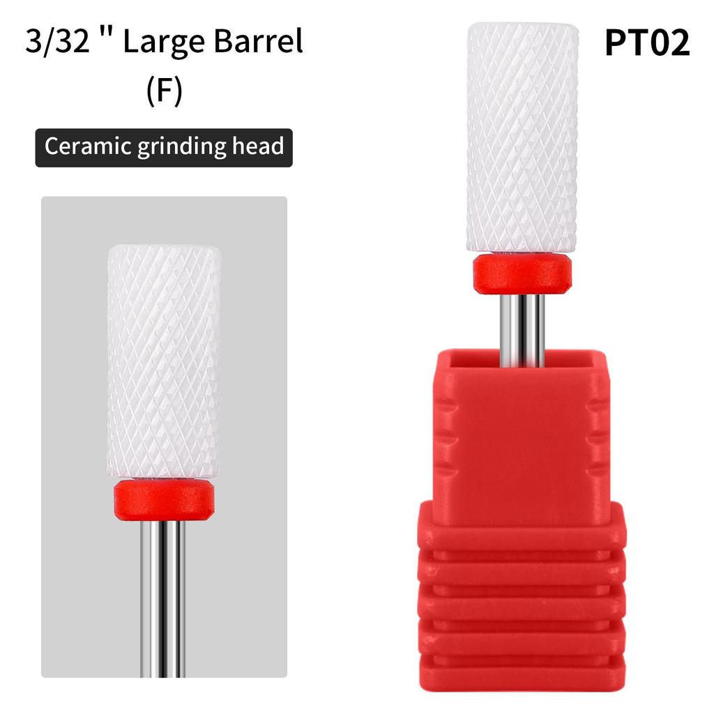 Ceramic Nail Grinding Head - Cuticle Remover & Polisher for Nail Art Tools