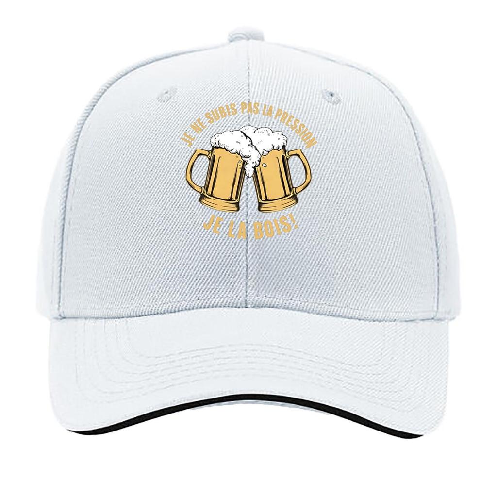 a Party Hat Featuring a Beer Print Designed for Unisex Also Ideal As Beach Hats for Women These Fash Sandwich Baseball Cap
