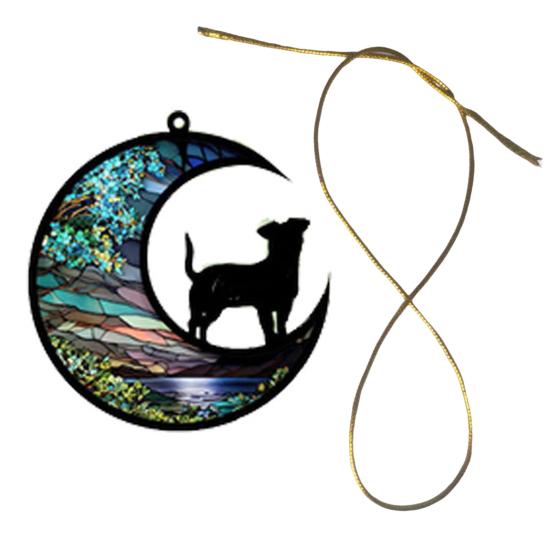 Мемориал для собаки «Ловец солнца» со шнурком, персонализированный ручной работы, подвесной кулон «Ловец солнца», посвященный потере питомца, подарок сочувствия