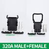 1/5/20Sets REMA Type Forklift Male And Female Plug 80a160a320a High Current Battery Battery Charging Connector