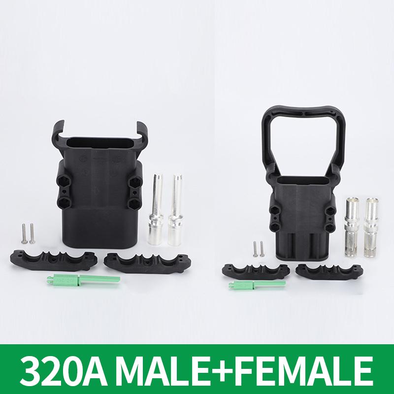 1/5/20Sets REMA Type Forklift Male And Female Plug 80a160a320a High Current Battery Battery Charging Connector
