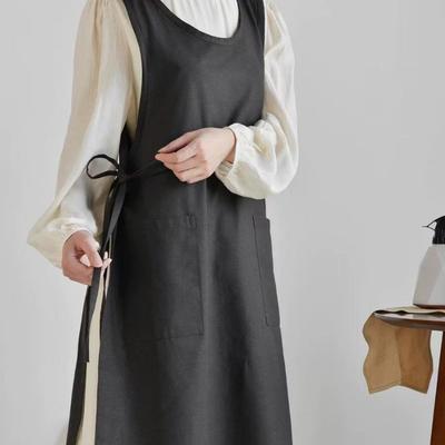 Новые модные кухонные фартуки для женщин, мужчин, гриля, ресторана, бара, магазина, кафе, студии красоты, маникюра, униформа, поварской рабочий фартук