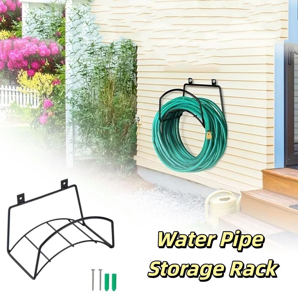 Detachable Garden Hose Holder Multifunction Hose Rack Supplies Water Hose Stand Outdoor Use