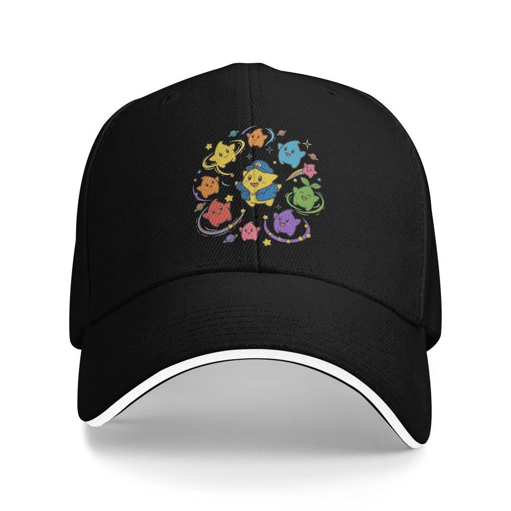 Colorful Lumalee Baseball Cap Hip Hop Marios Sandwich Hat Unisex Polyester Dad Hat Workouts
