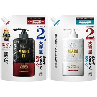 MARO17 DX Treatment большой емкости сменный блок двойного размера для чувствительной кожи [набор шампуней] [идеальное мытье] для мужчин без силикона
