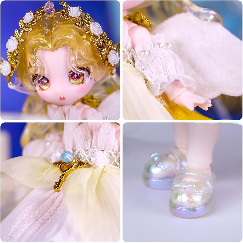 ICY Fortune Days Кукла BJD 13см Аниме Стиль Подарочный Набор Декоративный DIY Коллекция для Тренировок для Девочек 8+