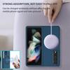 KEYSION Магнитный чехол с беспроводной зарядкой для Samsung Galaxy Z Fold 4 3 5G ПК противоударная задняя крышка телефона для Galaxy Z Fold 3 4 5G