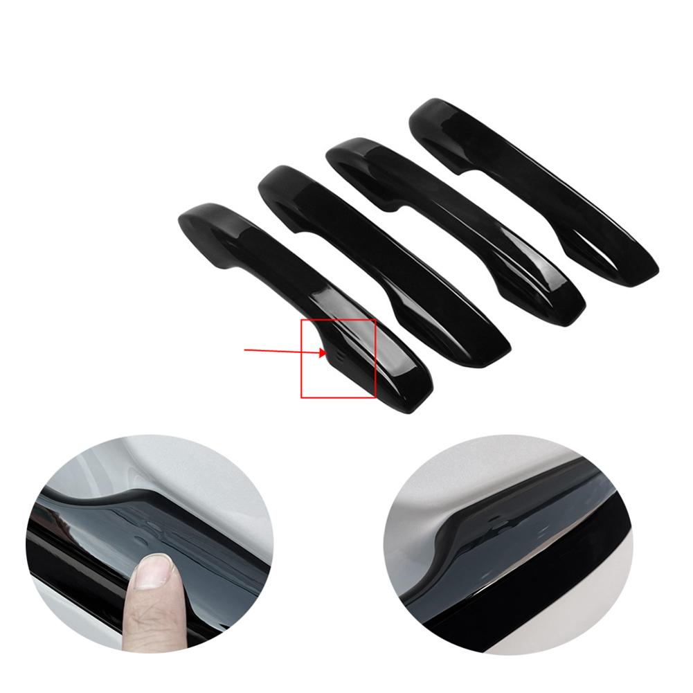 Автомобильная отделка дверных ручек, 4 шт., 4 комплекта деталей, ярко-черный, для Honda, для Accord 2023, для Honda для Accord 2023, полезный, прочный