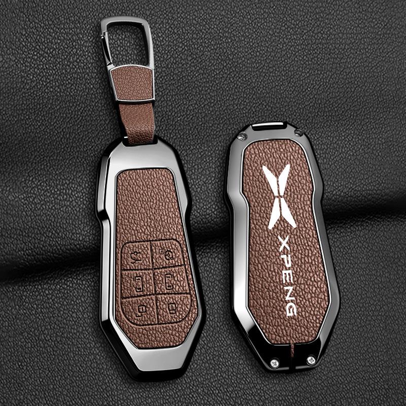 Xiaopeng X9 2024 Дальнобойный чехол для ключей с усиленной металлической защитой корпуса