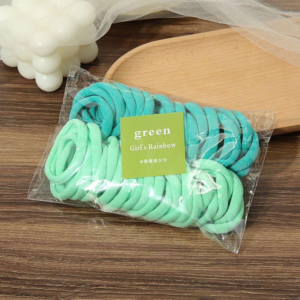 Женская резинка для волос пастельных цветов, эластичная, аксессуары для волос, корейский стиль, веревка для волос