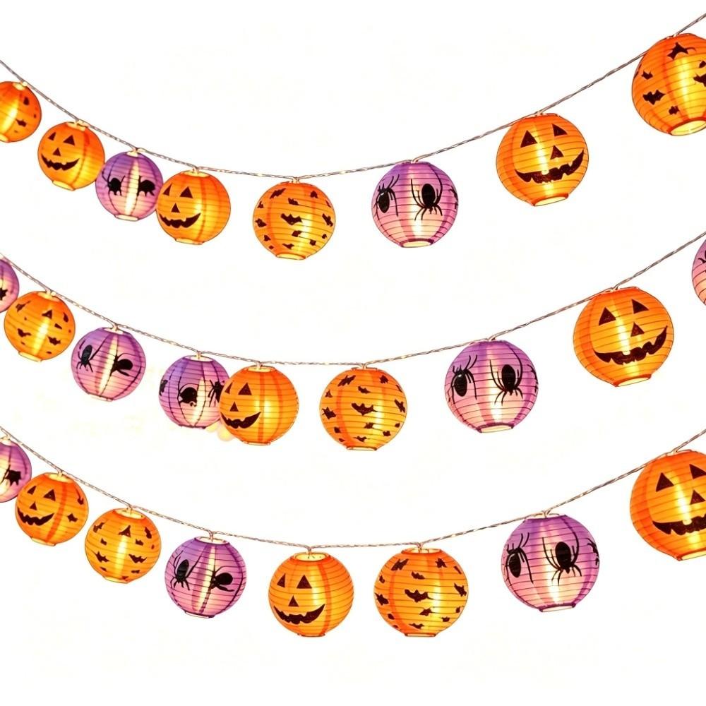 LED Halloween Decorations Lamp Luminous Halloween Spider Lights Halloween Party