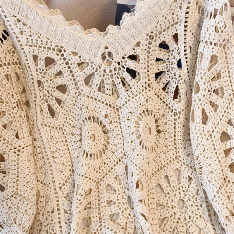 Dimanaf 2025 Новые летние женские футболки с V-образным вырезом, базовые модные топы, кружевные футболки, повседневные свободные белые футболки