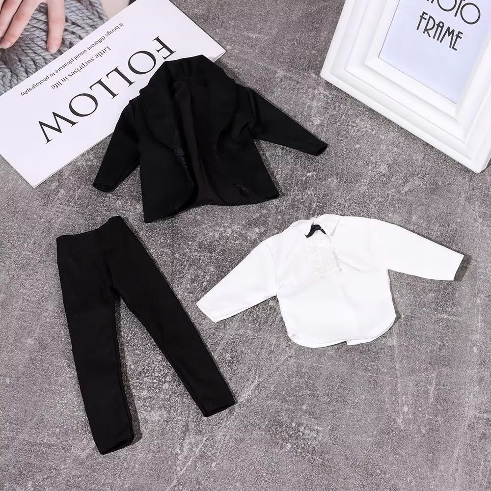 Casual Suit Male Doll Shirt Pants Daily Wear 1/6 Doll Clothes Man Doll Suit Clothes Kids Toy