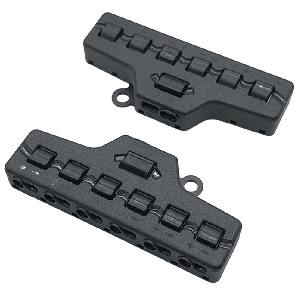 1Pcs PA Railway Train Port Sharing Box LED Light Shunt Connector  for Railway Miniature Lighting