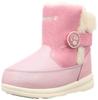 Хлоя Зимние Ботинки Хлоя Джуниор Мальчики Девочки Снежные Ботинки Детская Уличная Снежная Зимняя Защита от Холода Обувь Розовый Глиттер 23 см [Bearpaw]