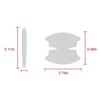8x Car Sticker Door Bowl Handle Anti scratch Clear Protection Film Sticker Decor