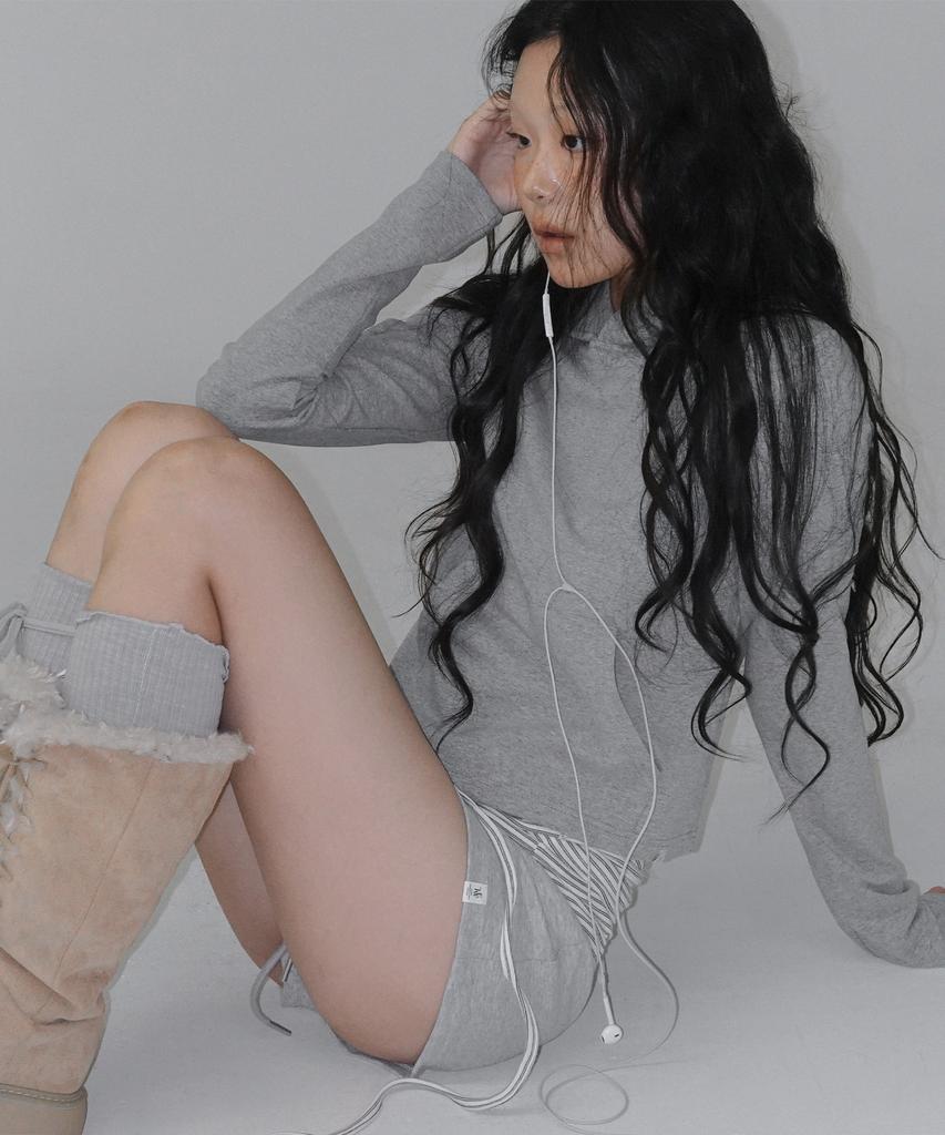 TWEE Ronint Basic Long-Sleeve Hoodie