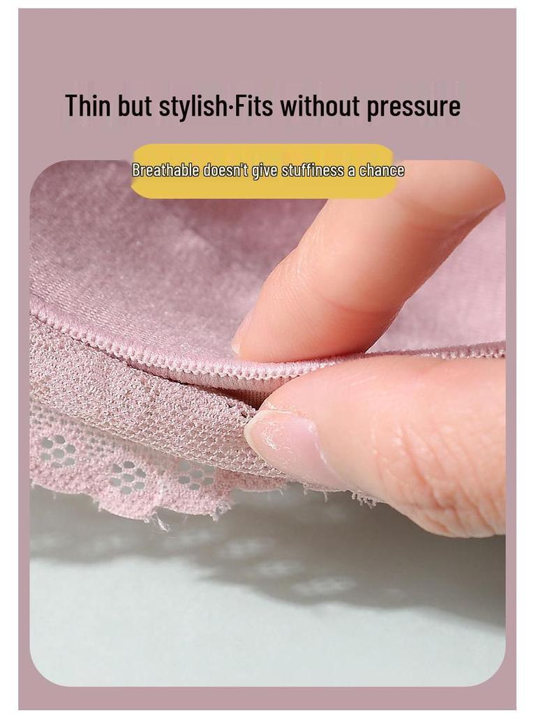Women's Summer Full Cup Thin Bra - Minimizing, Anti-Sagging, Plus Size, Super Thin Style