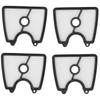 4pcs Plastic Air Filter Replacement Wear Resistant for Husqvarna 125B 125BVX 125BX