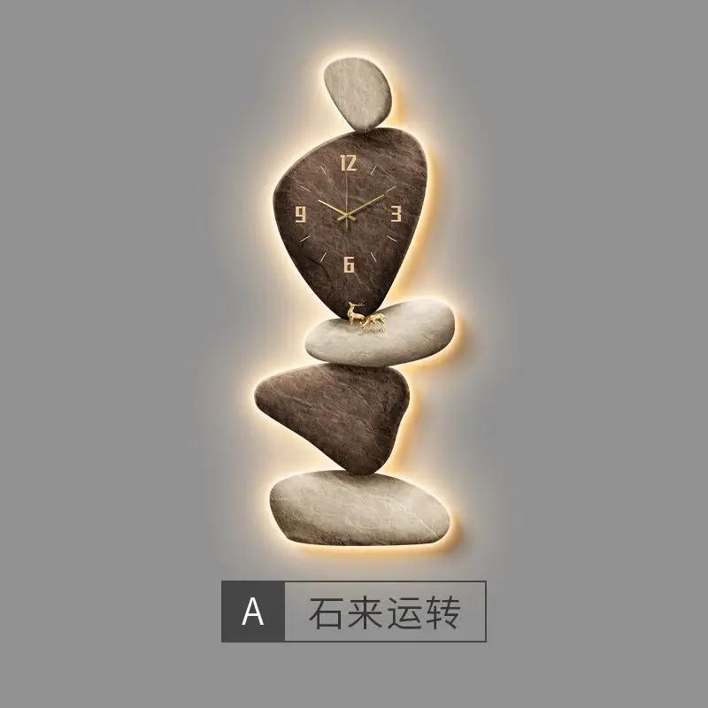 Часы настенные для гостиной, легкие, роскошные, уникальные, настенные, большие, современный дизайн, тихая эстетика, Reloj De Pared, настенный декор